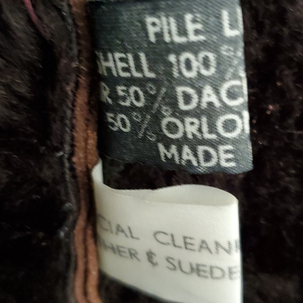 Rare Genuine Leather Made in Argentina Vintage Suede Coat with WPL# - Picture 12 of 15